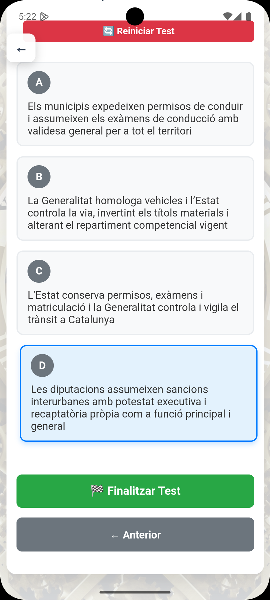 Prepara Mossos a la pantalla de l’app
